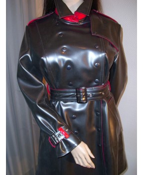 Raincoats 3/4 Latex Coat \\"Bea\\"