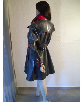 Raincoats 3/4 Latex Coat \\"Bea\\"