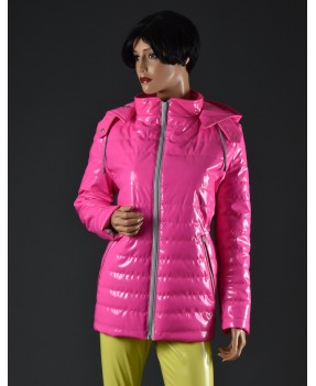 Rainjackets Quilted Vinyl Jacket \\"Leonie\\"