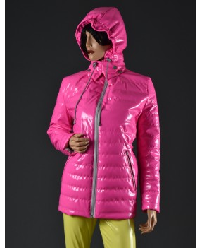 Rainjackets Quilted Vinyl Jacket \\"Leonie\\"