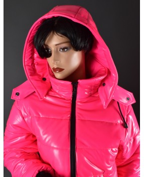 Raincoats Latex Quilted Coat \\"Emilia\\"