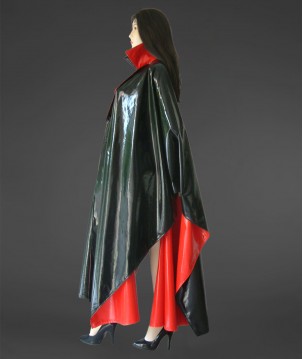 Reversible Poncho "Ariane"