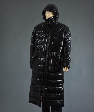 Raincoats Latex Quilted Coat \\"Emil\\"