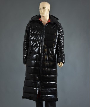 Raincoats Latex Quilted Coat \\"Emil\\"