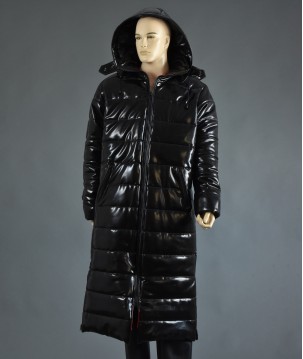 Raincoats Latex Quilted Coat \\"Emil\\"