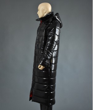 Raincoats Latex Quilted Coat \\"Emil\\"