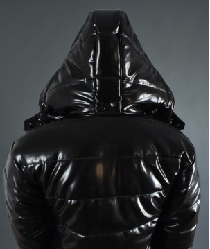 Raincoats Latex Quilted Coat \\"Emil\\"