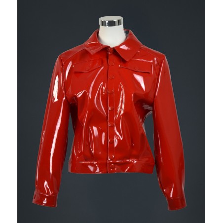 Vinyl Jackets Cropped Waist Jacket \\"Stephi\\"