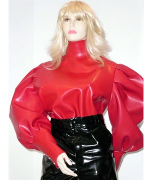 Latexblusen Gouvernantenbluse \\"Ira\\"