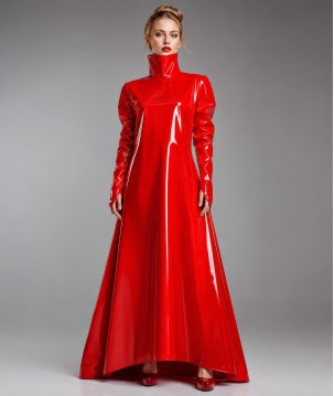 Lackkleider Stehkragenkleid \\"Juanita\\"