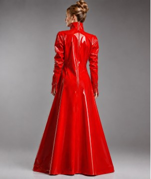 Lackkleider Stehkragenkleid \\"Juanita\\"