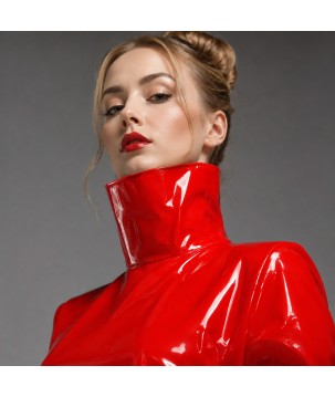 Lackkleider Stehkragenkleid \\"Juanita\\"