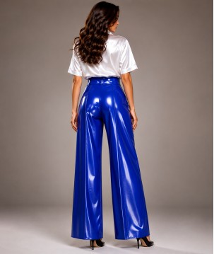 Latexhosen Faltenhose \\"Marlene\\"