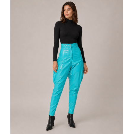 Lackhosen Lack-Reithose \\"Kim\\"