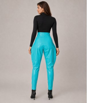 Lackhosen Lack-Reithose \\"Kim\\"