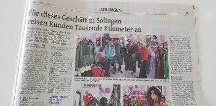 RIMO Fashion im Solinger Tageblatt